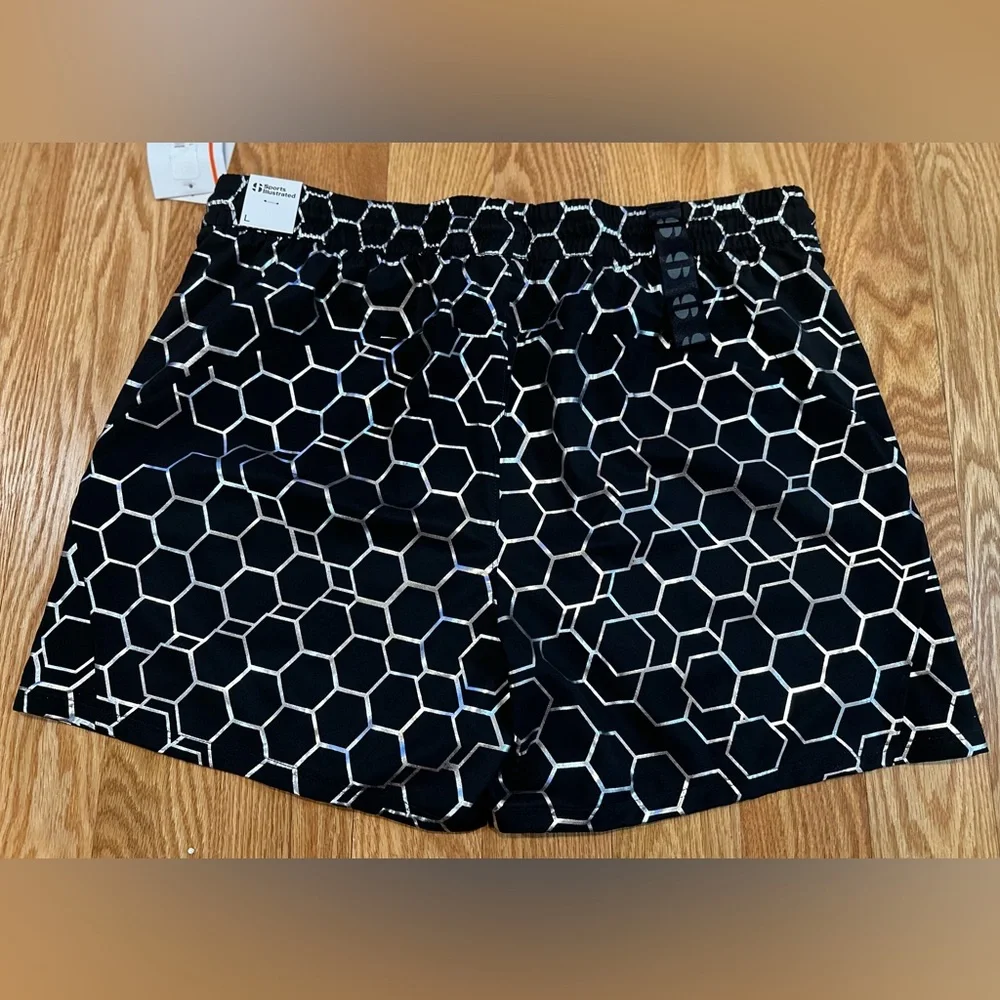Sports Illustrated Swim Men’s Honeycomb Swim Trunks NWT Size Large